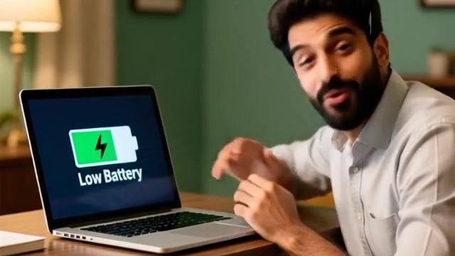 Funny with laptop