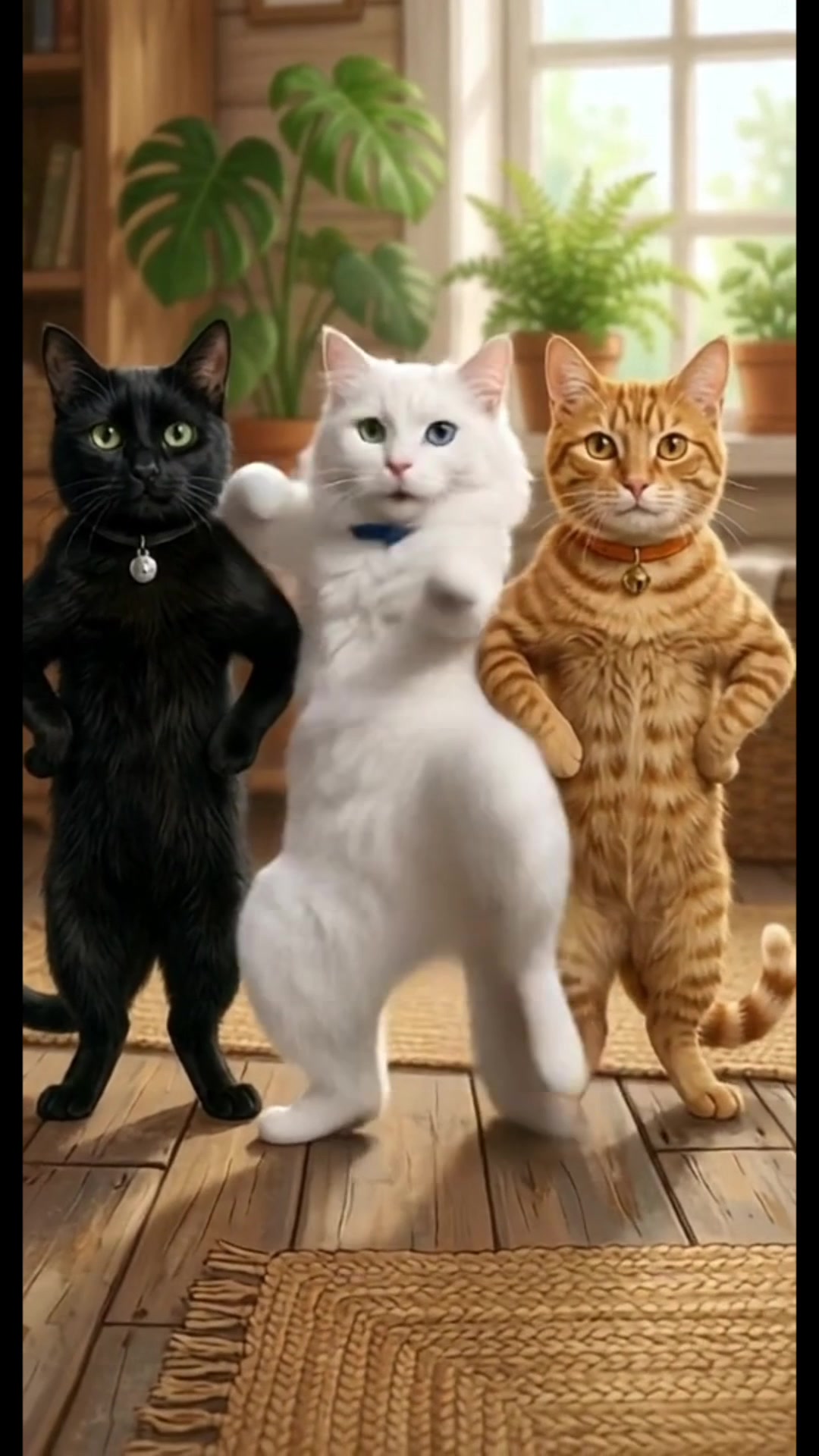 Cat dance again