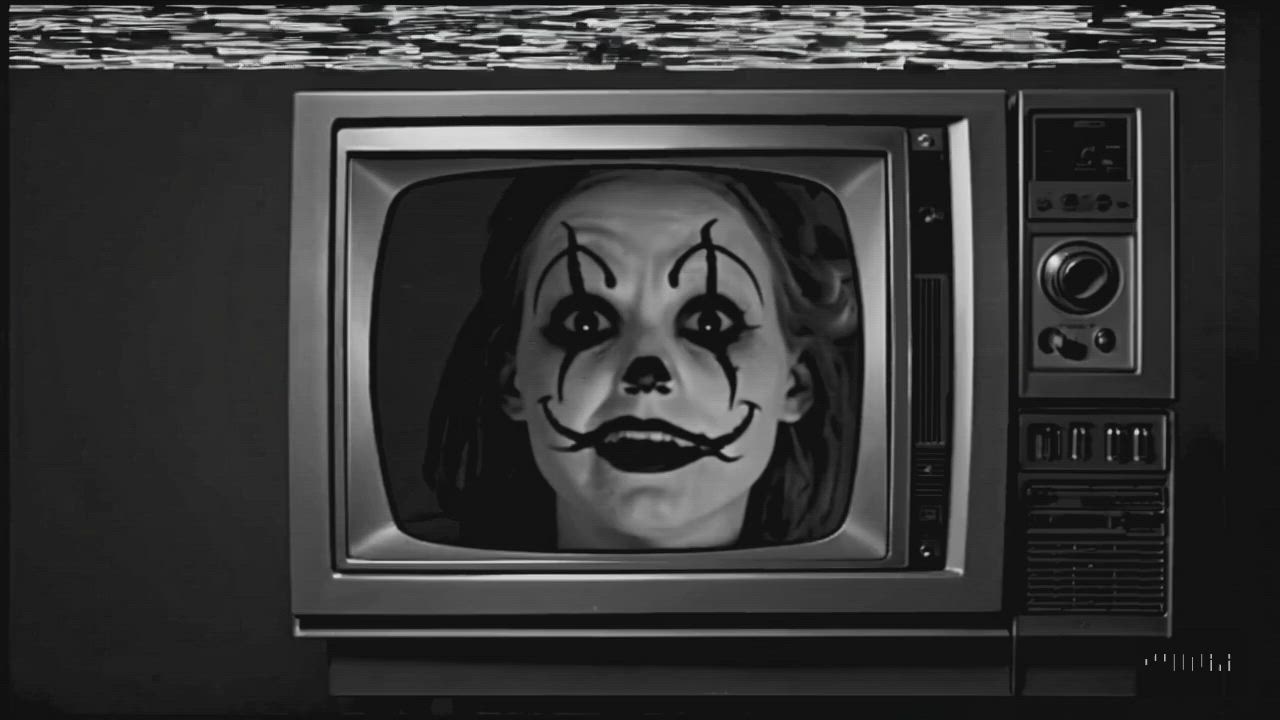 Smile Static | The Clown Who Watched You First 📺🤡🖤