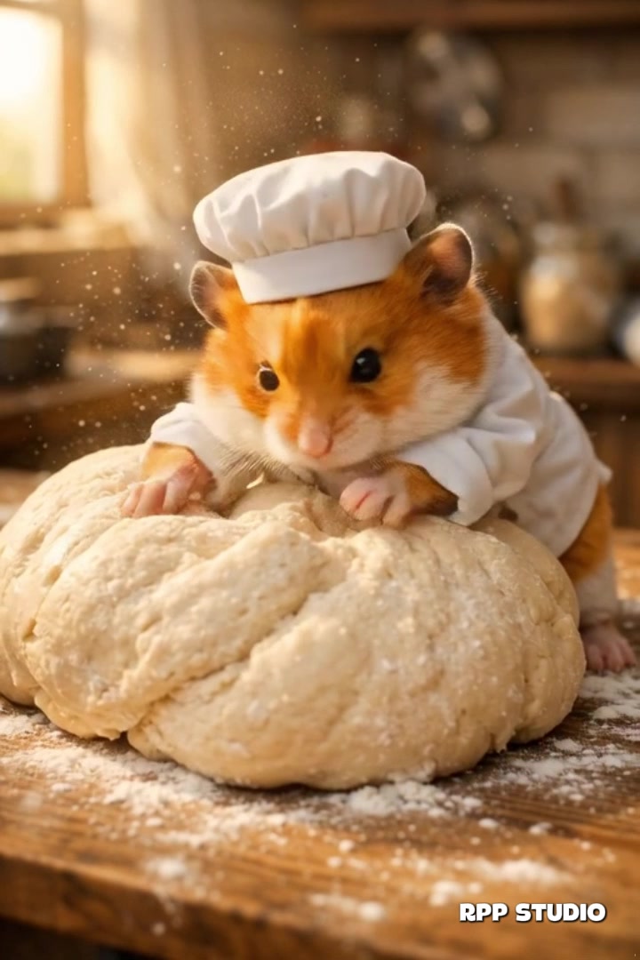 Taro-chan try to bake