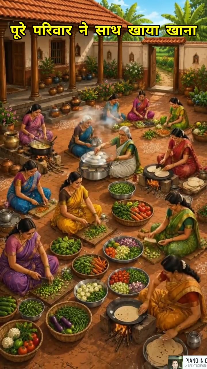 Village Simple Life 🌿🏡💚