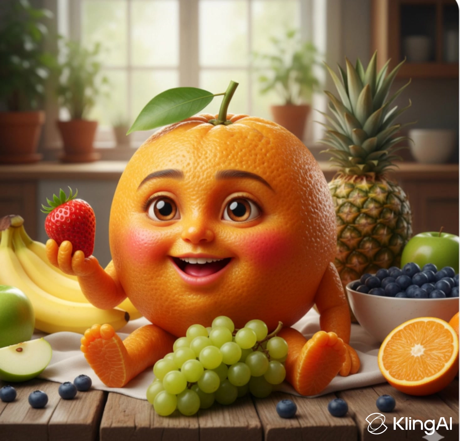 Fruit enjoying