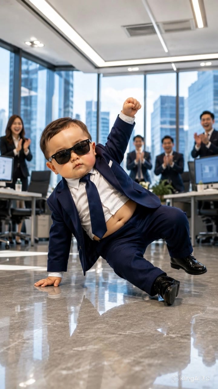 Kid performer