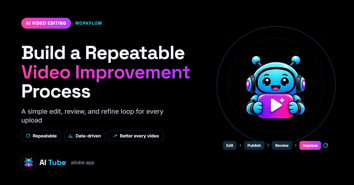 AI Video Editing for YouTube Growth: Complete Guide | AITube